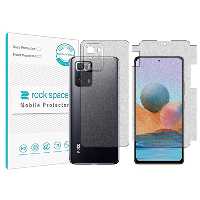 محافظ صفحه نمایش مات راک اسپیس مدل HyMTT مناسب برای گوشی موبایل شیائومی Poco X3 GT به همراه محافظ پشت | کالا برتری