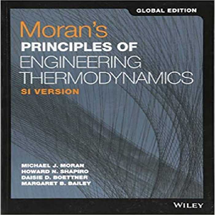 خرید و دانلود نسخه کامل کتاب Moran&#039;s Principle of Engineering Thermodynamics SI Global Edition (9th Edition) -   Pdf