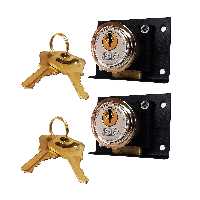 قفل کمدی 8 بی 8 مدل HT- 002 مجموعه دو عددی