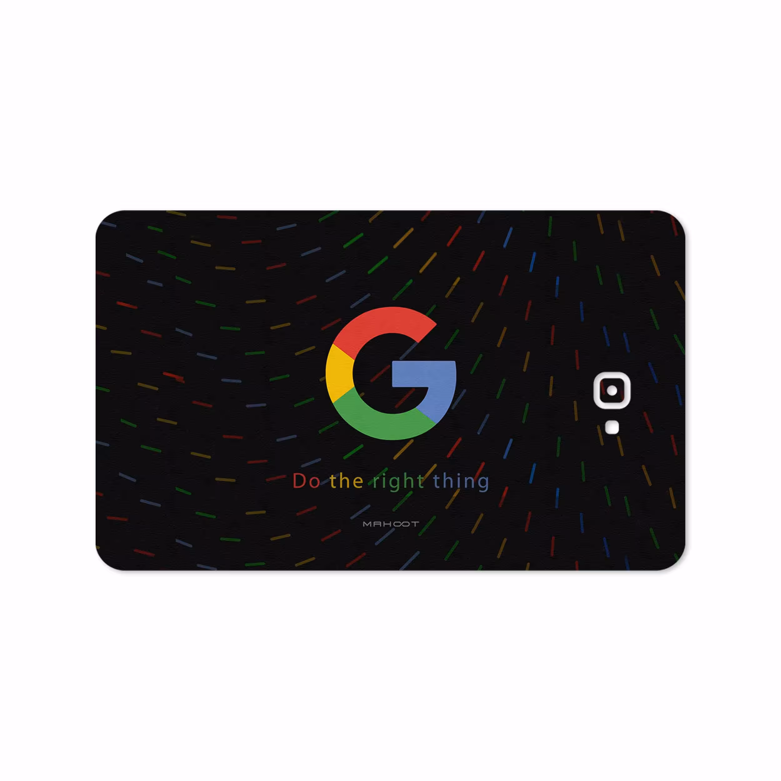 برچسب پوششی ماهوت مدل Google-Logo مناسب برای تبلت سامسونگ Galaxy Tab A 10.1 2016 T585