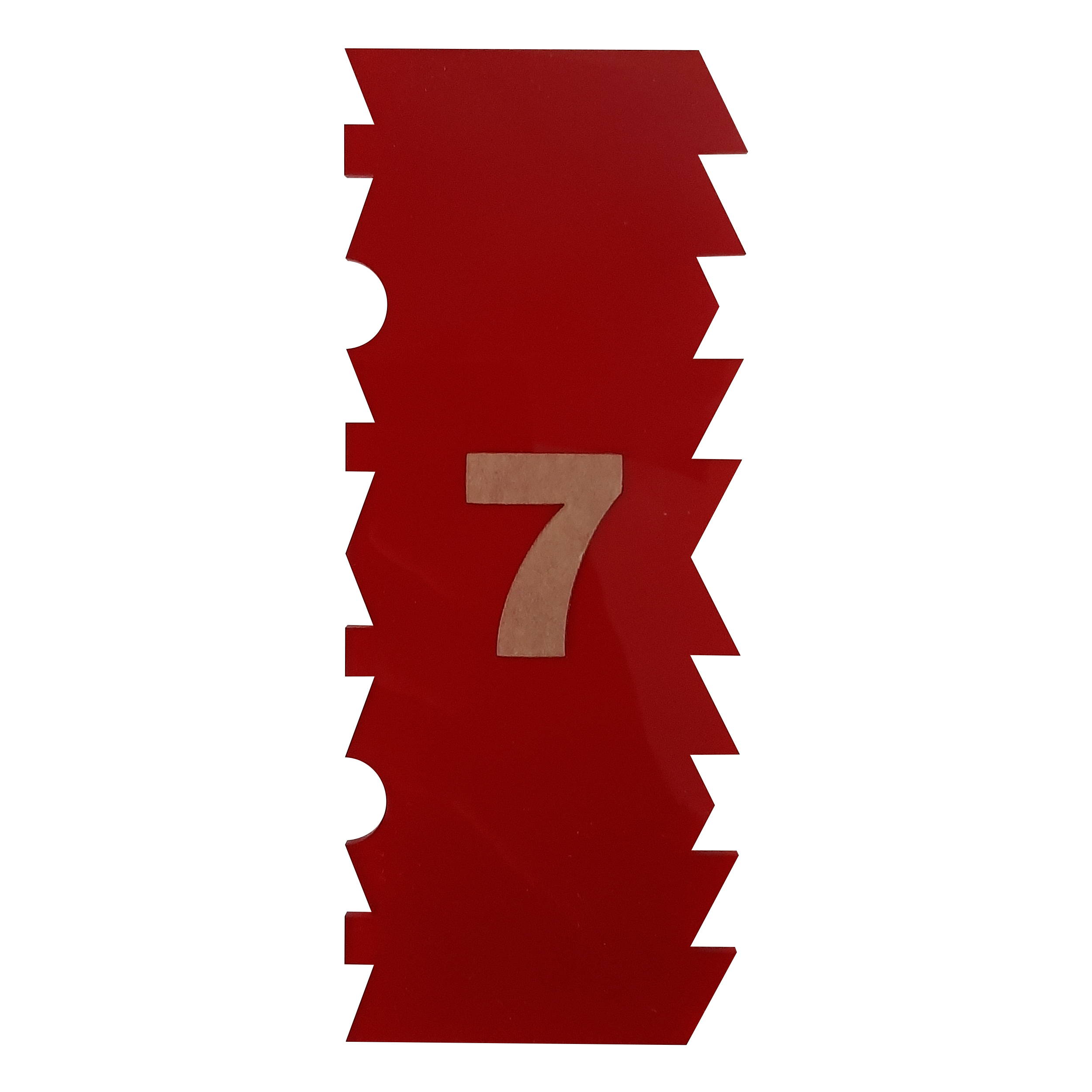 کاردک خامه کشی پی اس تی طرح گاناش مدل Pe460-7