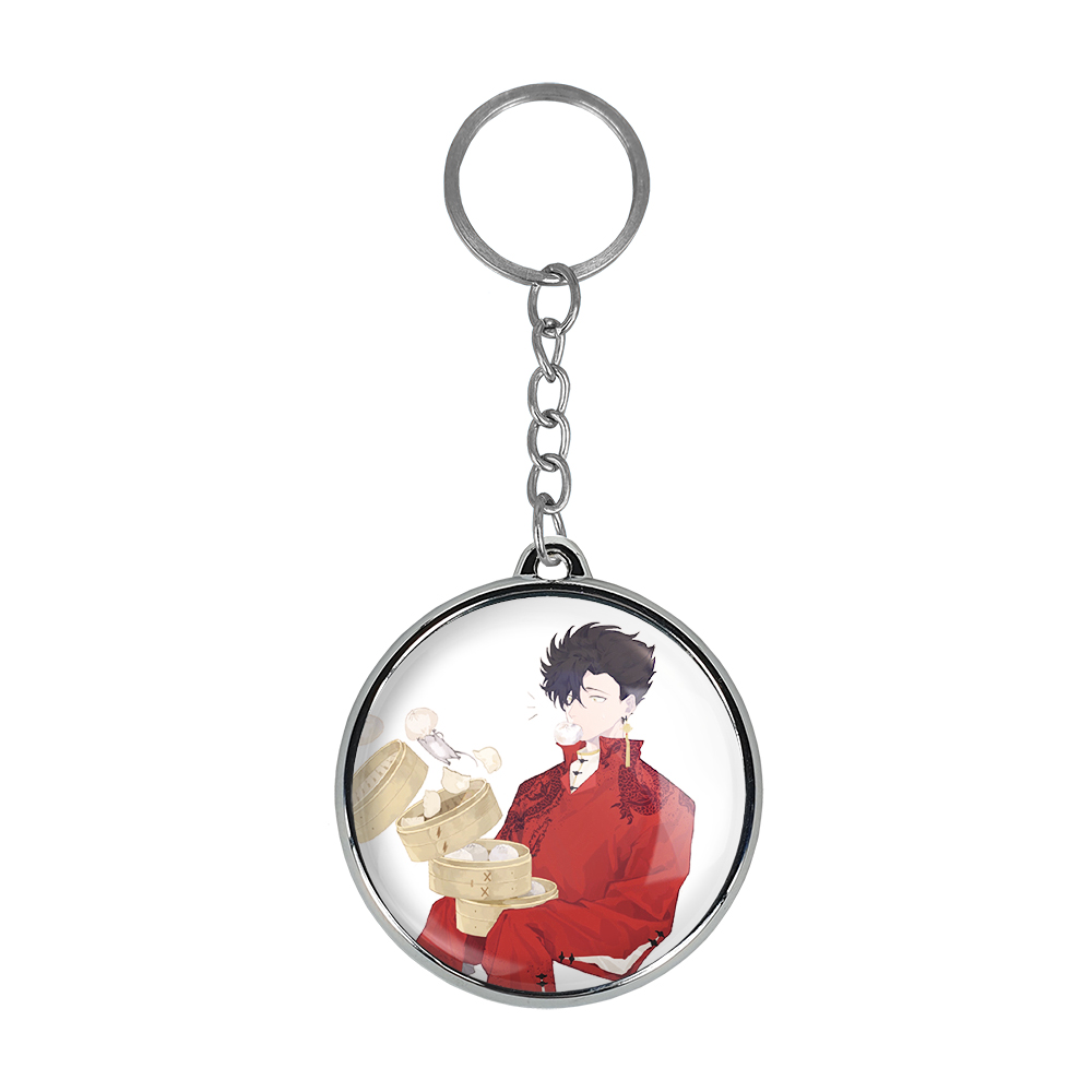 جاکلیدی خندالو مدل کورو انیمه هایکیو Haikyu طرح دوطرفه کد 1776317755