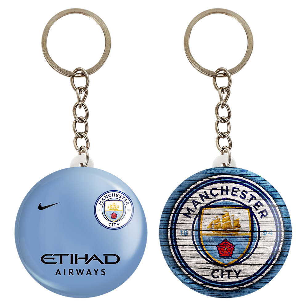 جاکلیدی خندالو مدل باشگاه منچستر سیتی کد 21452053 مجموعه 2 عددی