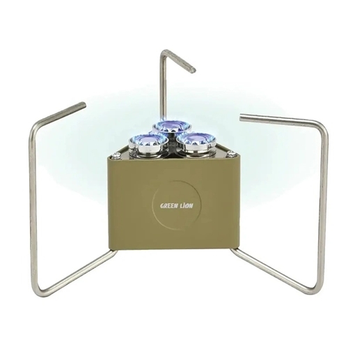 اجاق گاز کمپینگ تاشو 3 شعله گرین لاین مدل Green Lion 3-Burner Foldable Camping Stove
