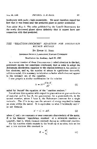 خرید و دانلود نسخه کامل کتاب The 'Reaction-Isochore' Equation for Ionization Within Metals