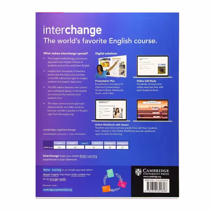 کتاب Interchange 2 Fifth Edition اثر جمعی از نویسندگان انتشارات آرماندیس