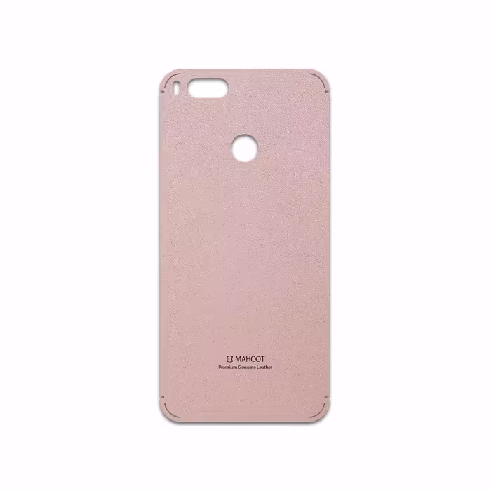 برچسب پوششی ماهوت مدل Rose Gold Leather مناسب برای گوشی موبایل شیائومی Mi A1