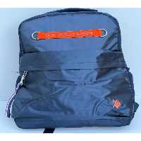 کیف مدرسه آبی مردانه و زنانه دارای مجوز بزرگ کوله پشتی شما فصل جدید US Polo Assn