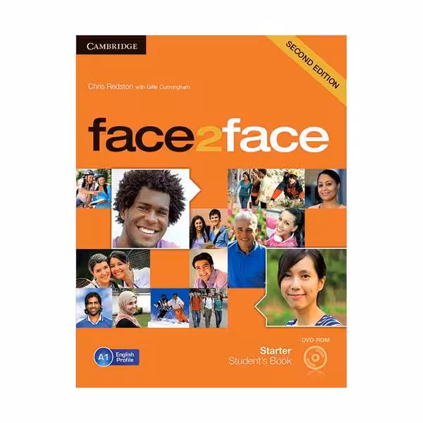 کتاب Face2Face 2nd Starter اثر Gillie Cunningham انتشارات کمبریج 