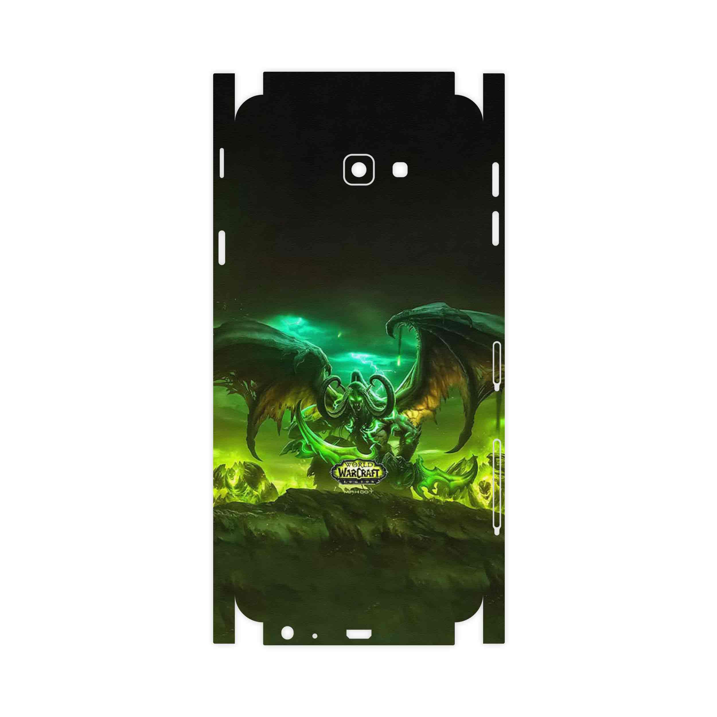 برچسب پوششی ماهوت مدل Warcraft Game Series-FullSkin مناسب برای گوشی موبایل سامسونگ Galaxy J4 Plus