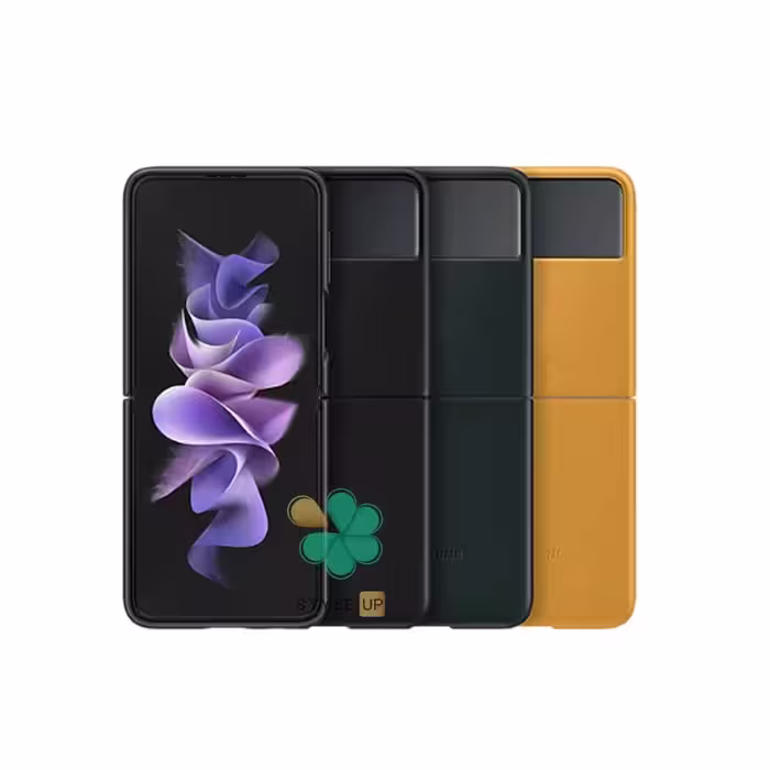 کاور چرم اورجینال گوشی سامسونگ Samsung Galaxy Z Flip 3 5G