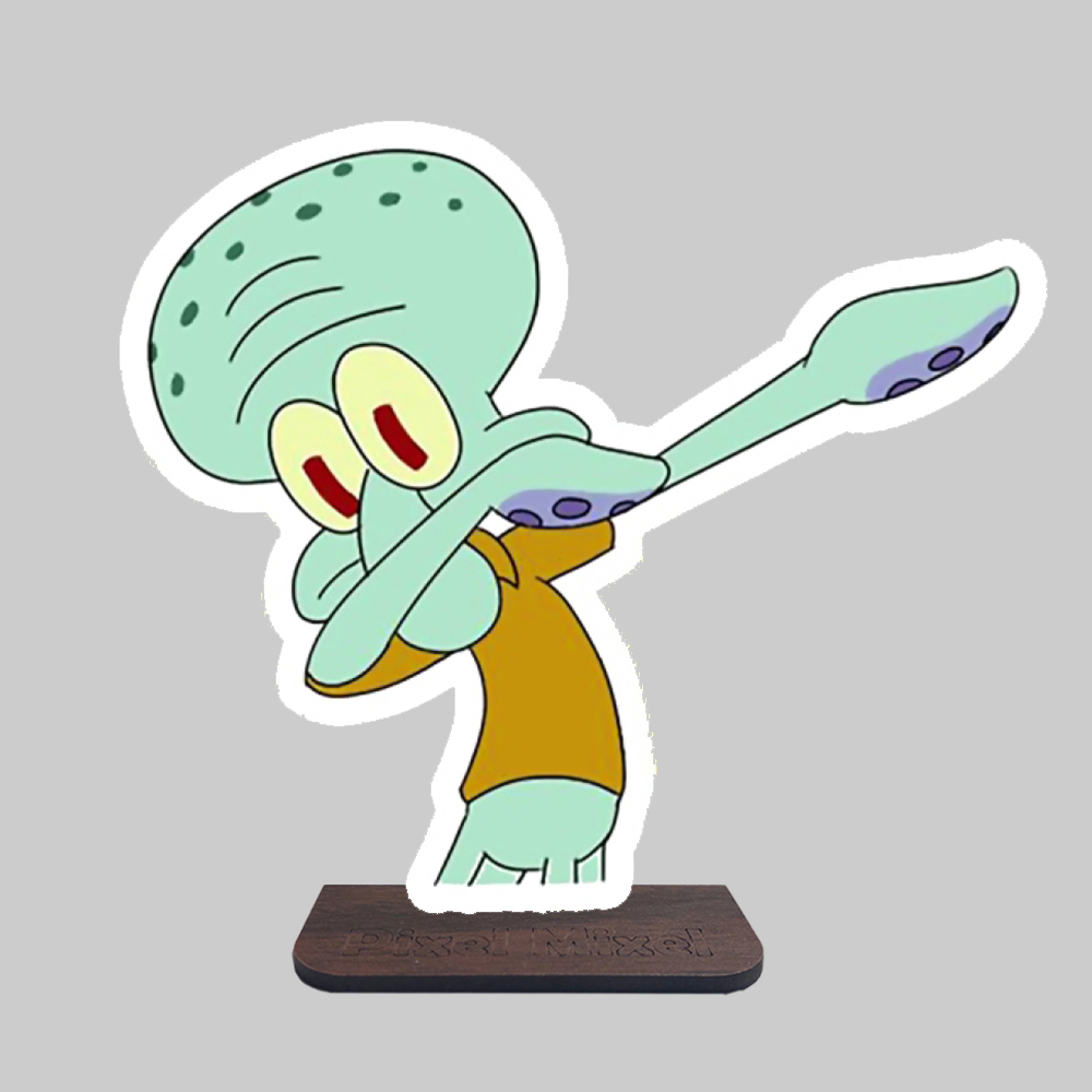 استند رومیزی پیکسل میکسل مدل باب اسفنجی اختاپوس