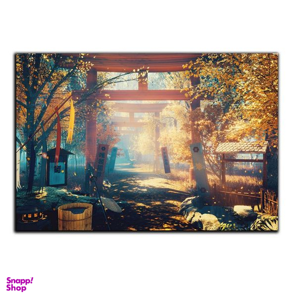 تابلو شاسی بکلیت طرح گرافیکی منظره پاییز مدل SH-S4998