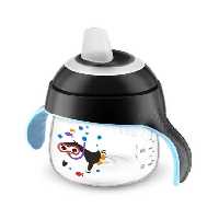 لیوان فیلیپس اونت 200 میل سوپاپ دار پنگوئن مشکی Philips Avent
