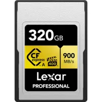 کارت حافظه لکسار Lexar 320GB CFexpress Type A Card GOLD Series