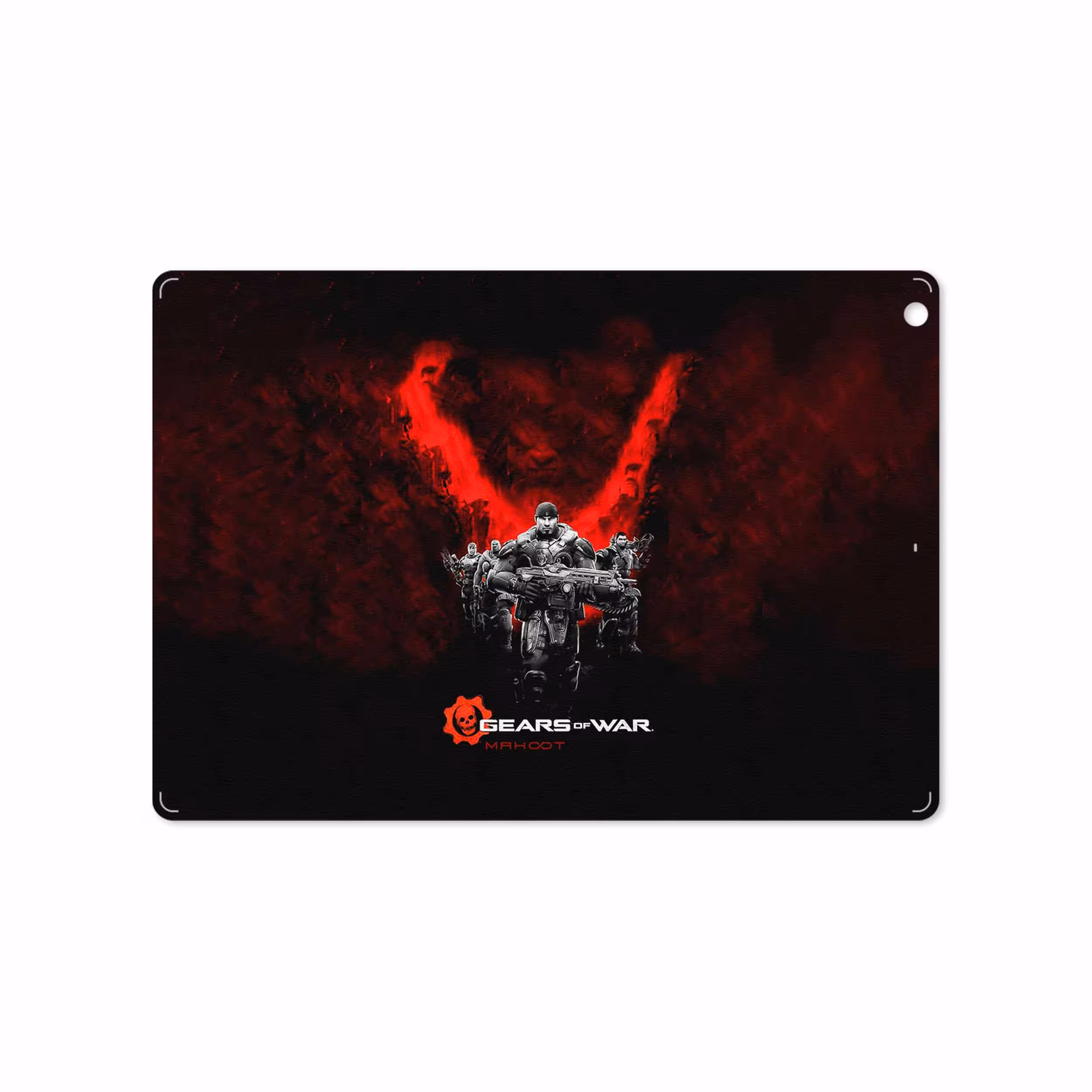 برچسب پوششی ماهوت مدل Gears-Of-War-Game مناسب برای تبلت اپل iPad Air 2013 A1476