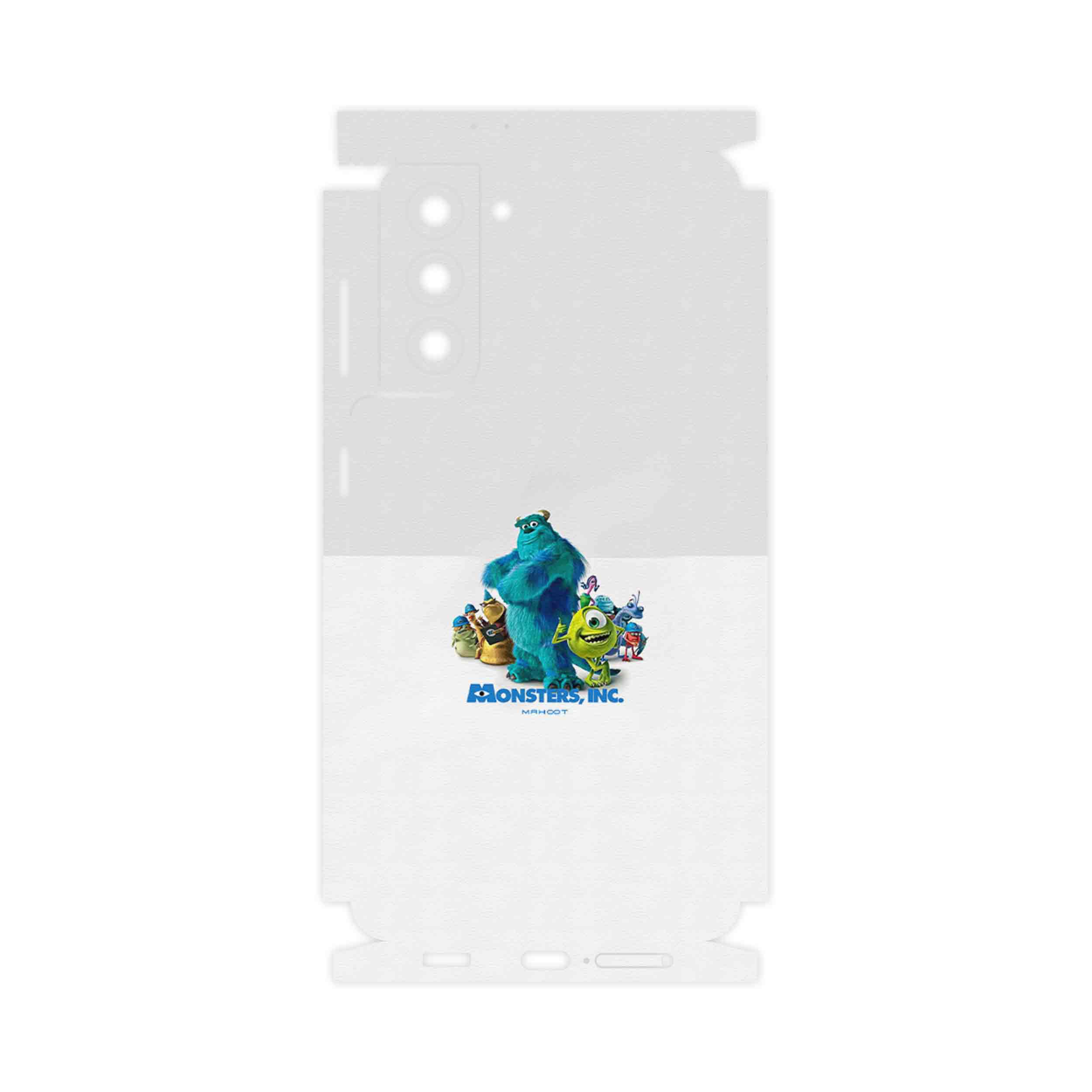 برچسب پوششی ماهوت مدل Monsters Inc-FullSkin مناسب برای گوشی موبایل سامسونگ Galaxy S21 5G