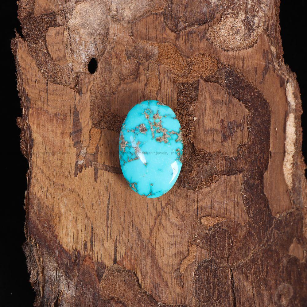 نگین فیروزه شجری کد 11469 - جواهری مشاهیر