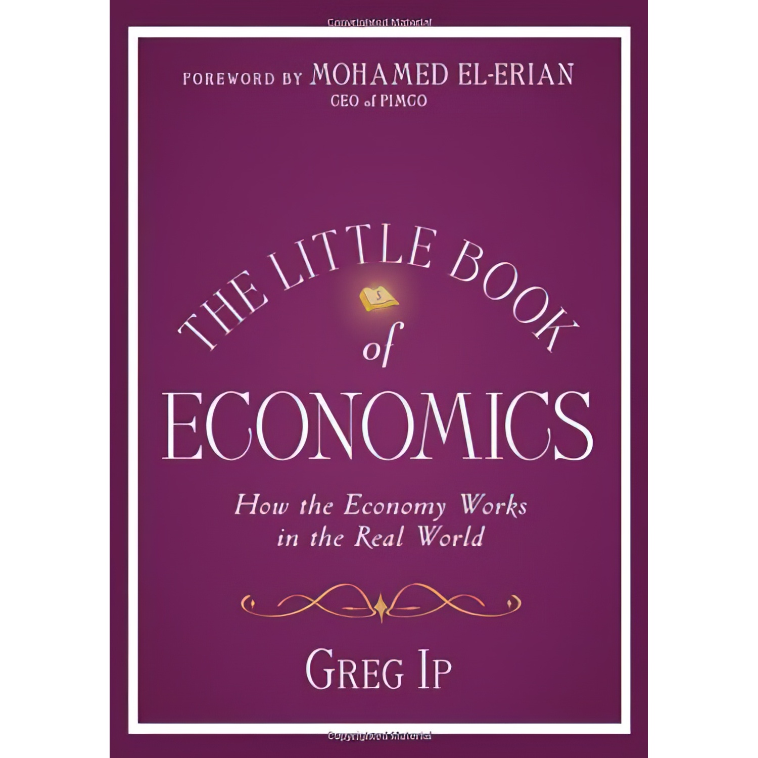 کتاب The Little Book of Economics اثر Greg Ip انتشارات Wiley