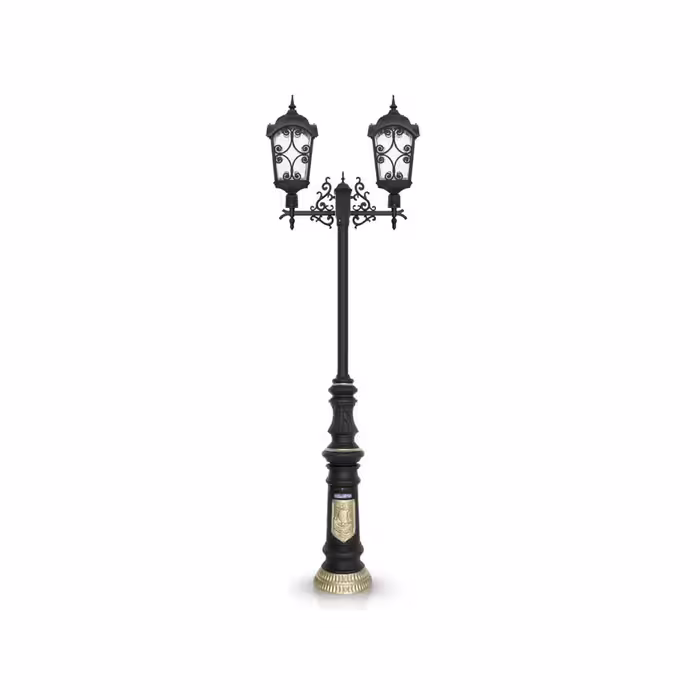چراغ حیاطی ایستاده شب تاب مدل آروین SH-106721310