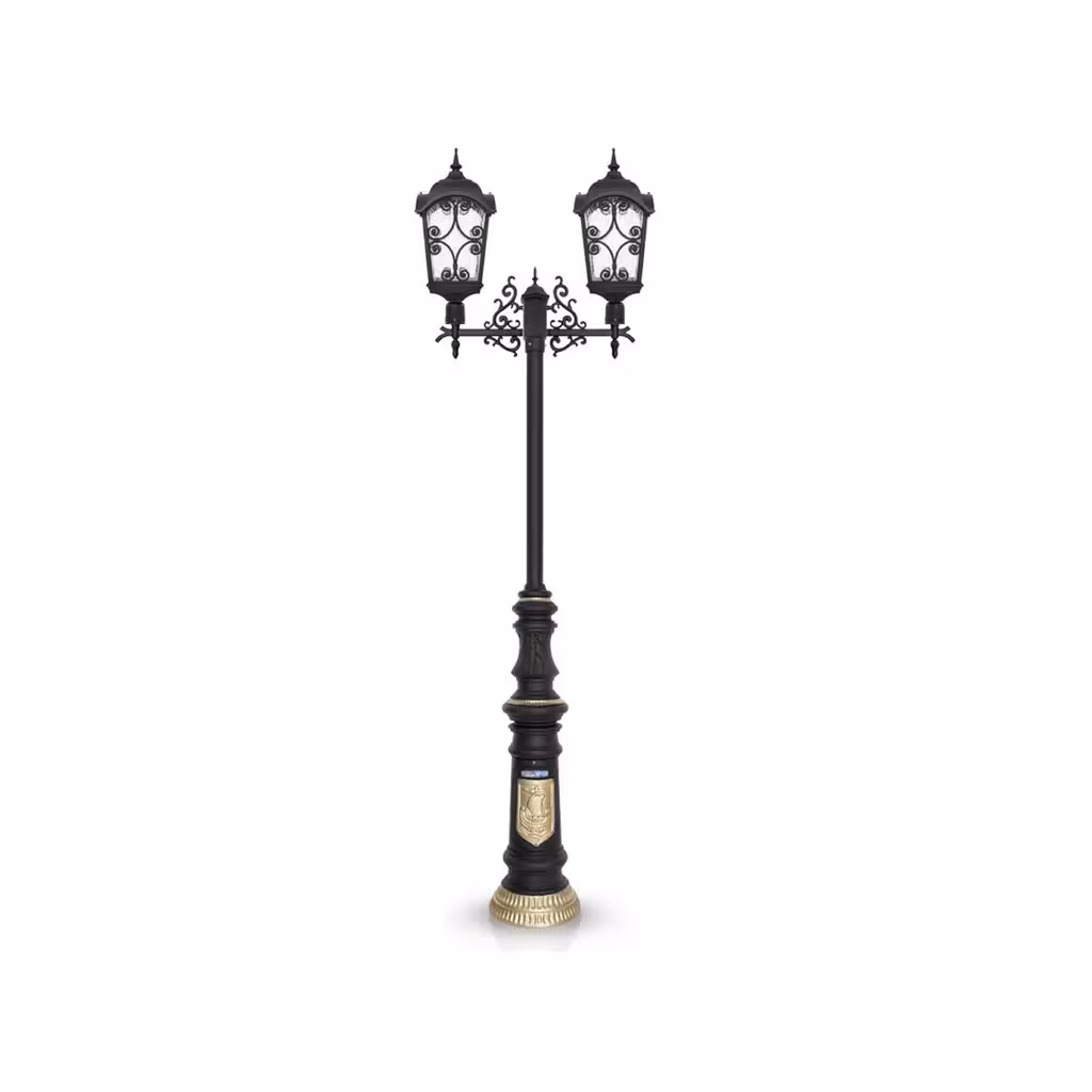 چراغ حیاطی ایستاده شب تاب مدل آروین SH-106721310