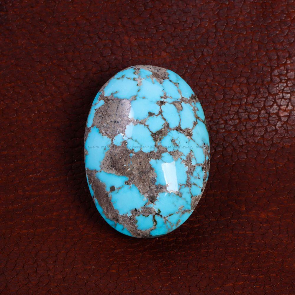 نگین فیروزه شجری کد 13992 - جواهری مشاهیر