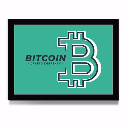 تابلو مدل بیت کوین کد BBCG1
