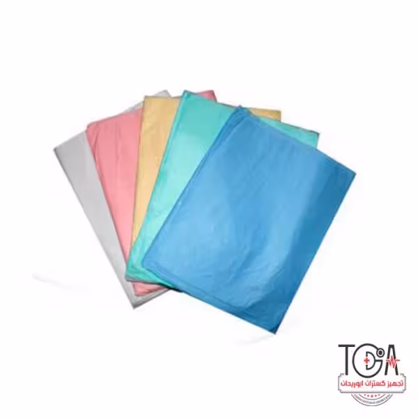 پیش بند دندانپزشکی نازک(300 گرمی) بسته 50 عددی رز