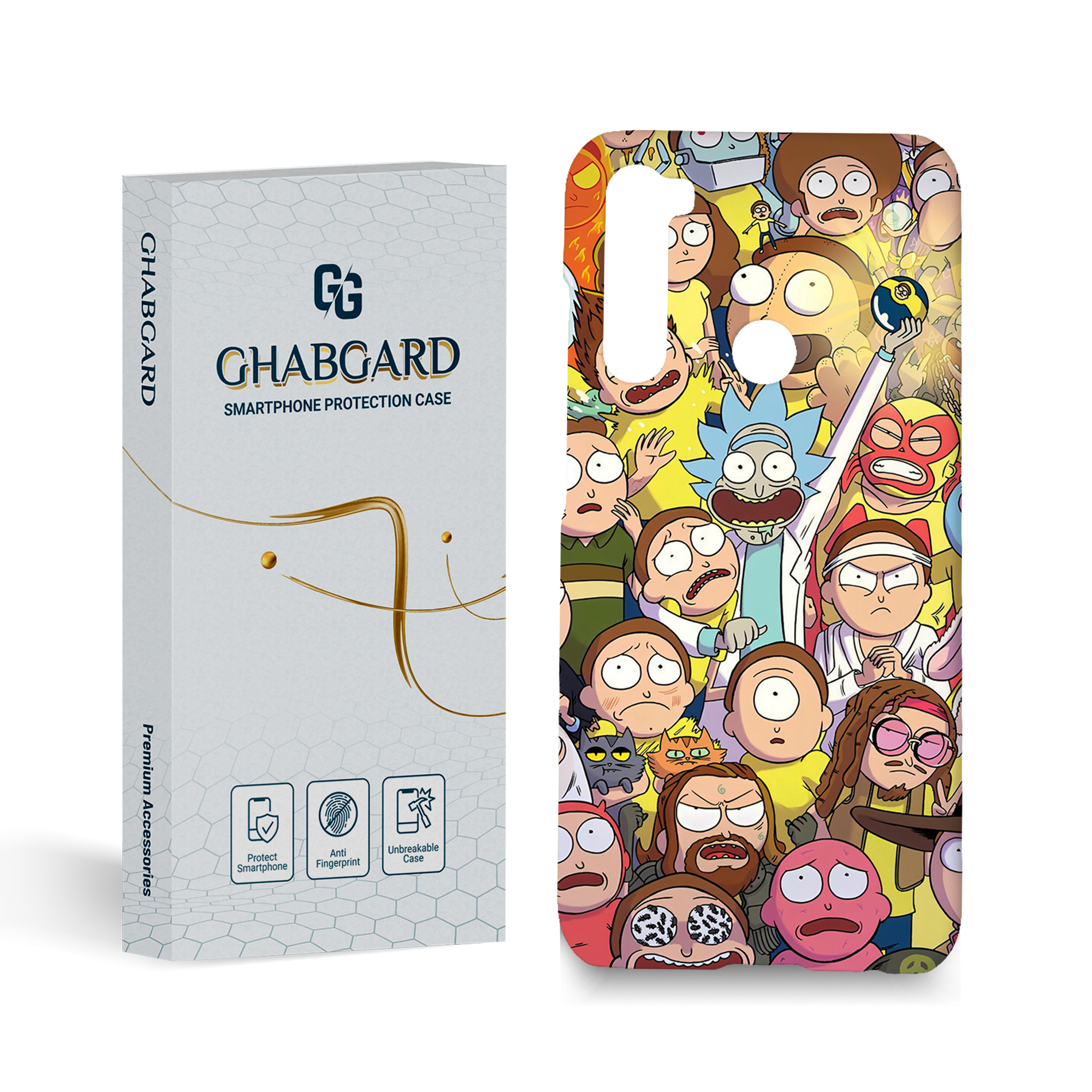 کاور قاب گارد مدل پسرانه مناسب برای گوشی موبایل شیائومی redmi note 8