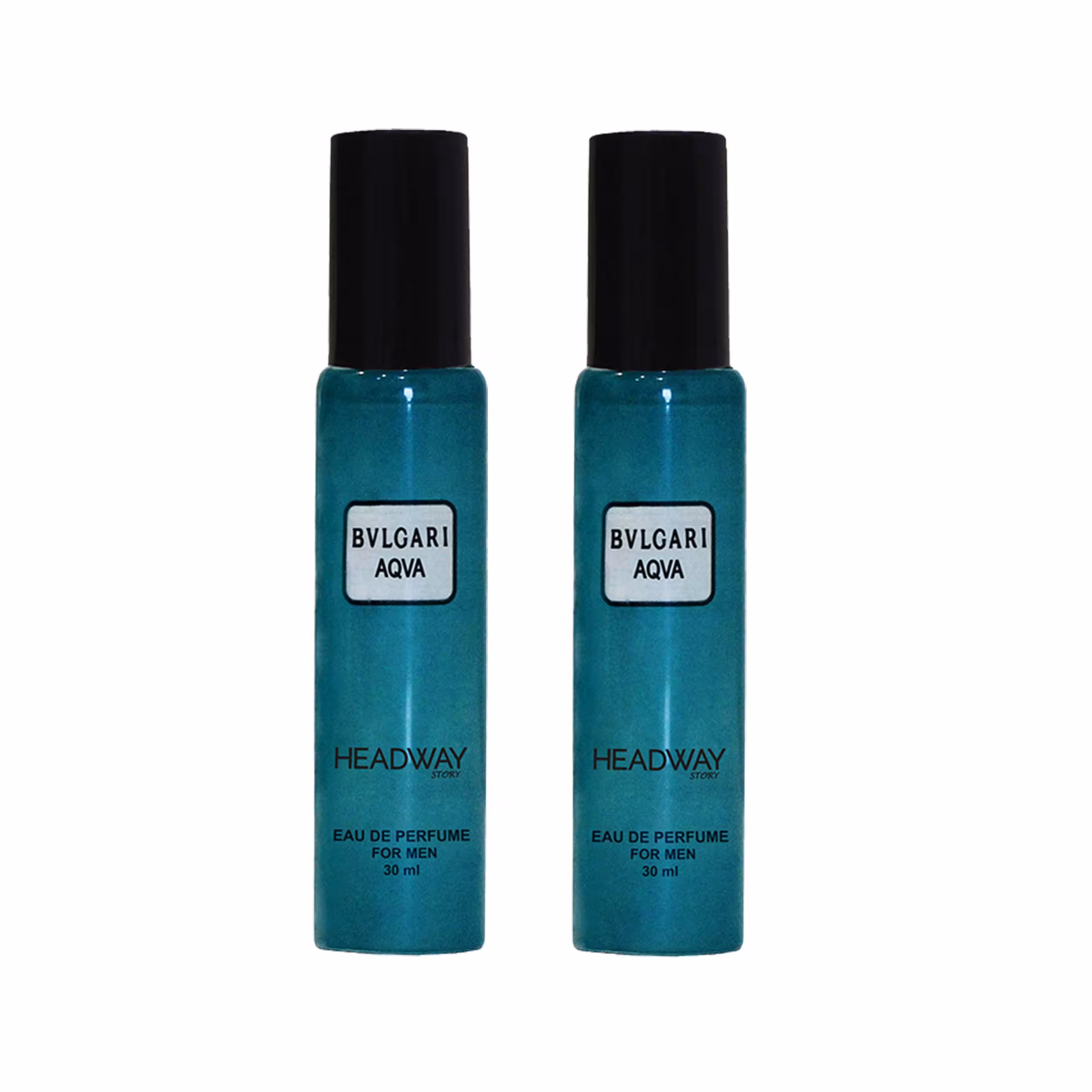 عطر جیبی مردانه هدوی استوری مدل آکوا بولگاری حجم 30  میلی لیتر مجموعه 2 عددی