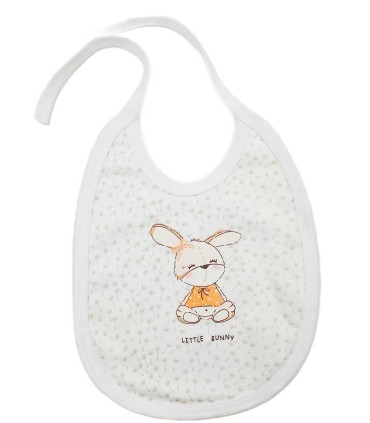 پیشبند نوزادی تاپ لاین پارچه ای طرح قاصدک Topline