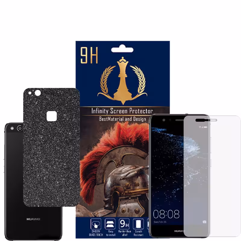 برچسب پوششی اینفینیتی مدل PRO MAX مناسب برای گوشی موبایل هوآوی P10 LITE به همراه محافظ صفحه نمایش