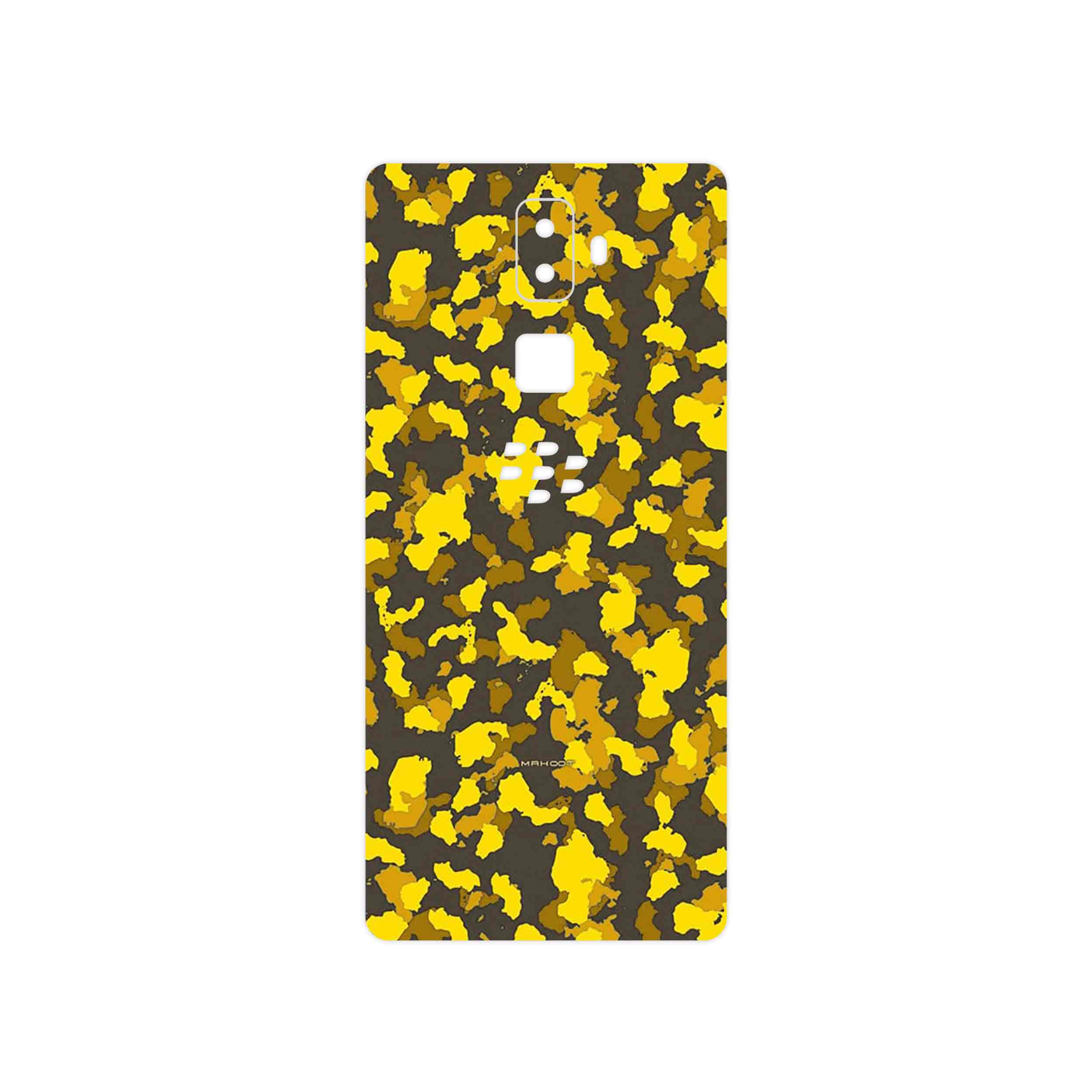 برچسب پوششی ماهوت مدل Yellow Infantry Army مناسب برای گوشی موبایل بلک بری Evolve