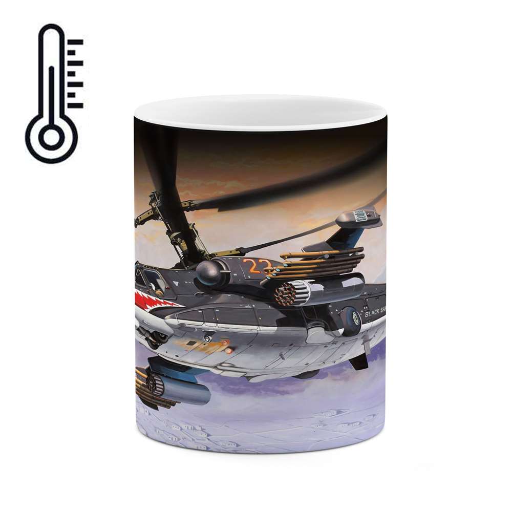 ماگ حرارتی کاکتی طرح هلی کوپتر مدل mgh15533