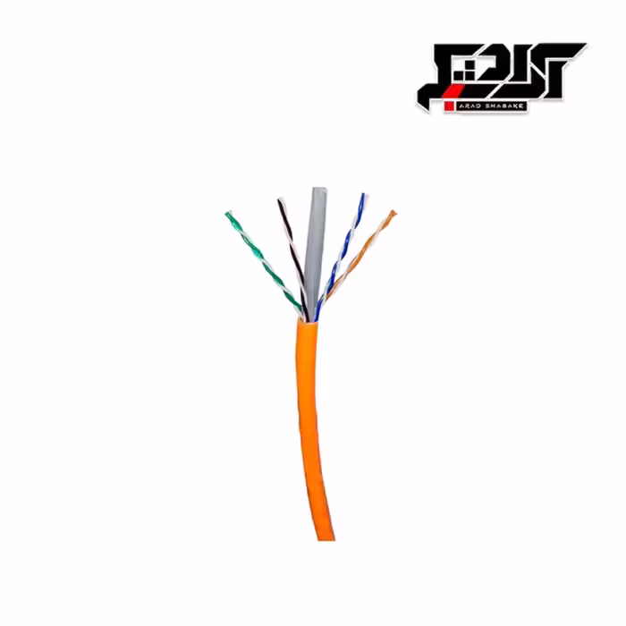 کابل شبکه نگزنس utp تست پرمننت cat6 روکش pvc