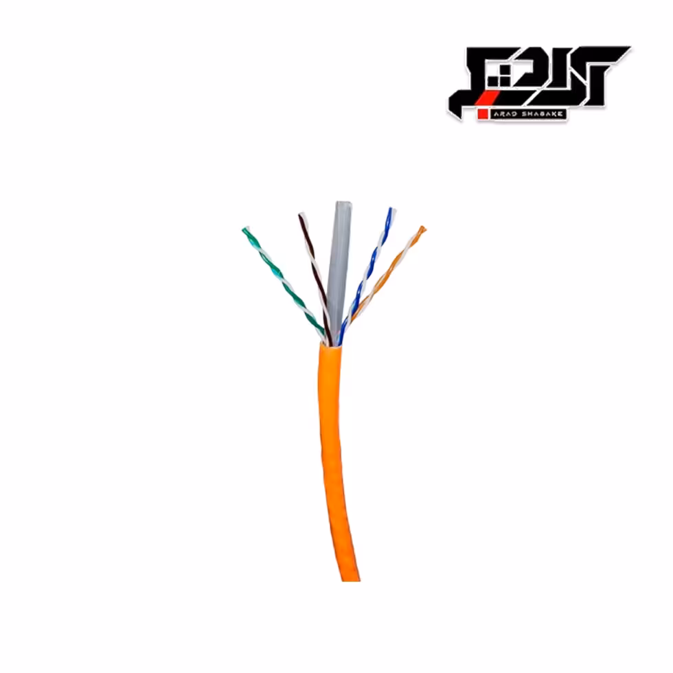 کابل شبکه نگزنس utp تست پرمننت cat6 روکش pvc