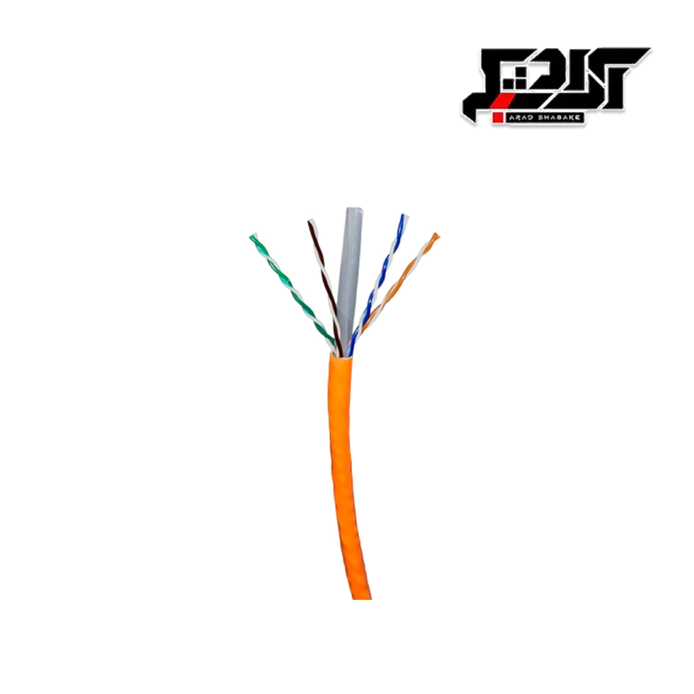 کابل شبکه نگزنس utp تست پرمننت cat6 روکش pvc