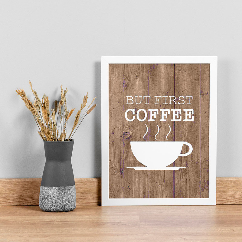 تابلو صبا طرح مدل قهوه کد F136w | دنیای قاب