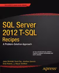 خرید و دانلود نسخه کامل کتاب SQL Server 2012 T-SQL Recipes: A Problem-Solution Approach