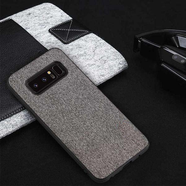 قاب سیلیکونی مدل پارچه‌ای برای گوشی سامسونگ Note 8