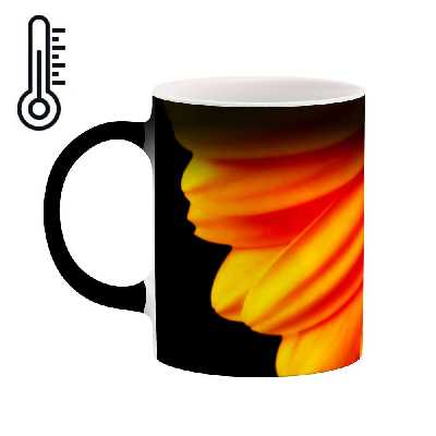 ماگ حرارتی طرح گل مدل mgh12133