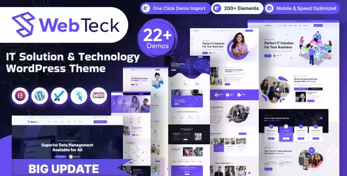 دانلود قالب Webteck برای وردپرس