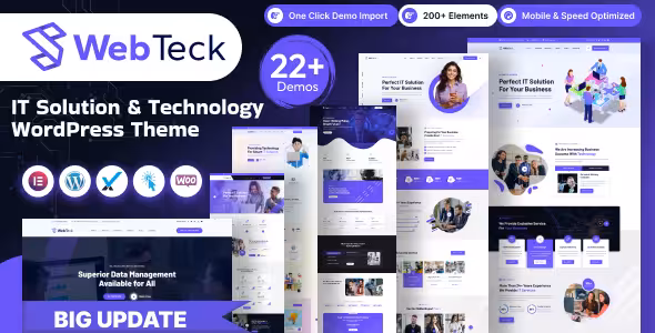 دانلود قالب Webteck برای وردپرس