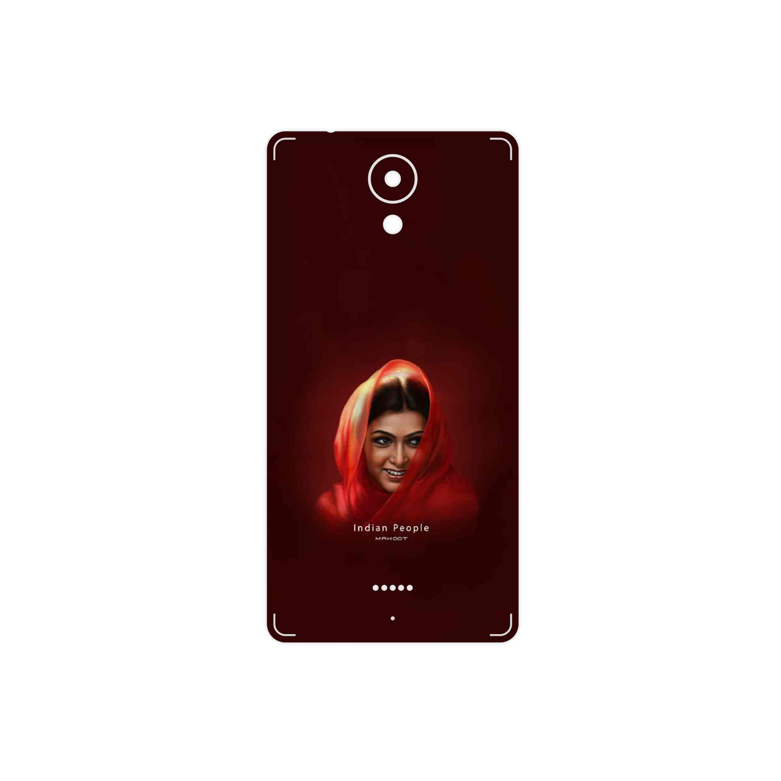 برچسب پوششی ماهوت مدل Portrait of an Indian Woman مناسب برای گوشی موبایل اسمارت Art Lite