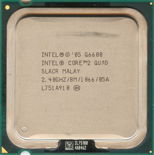 پردازنده Intel Core 2 Quad Q6600 (تری)
