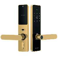 دستگیره دیجیتال هوشمند alock الاک مدل s300 R پلاس رنگ طلایی