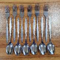 قاشق و چنگال استیل مایتز