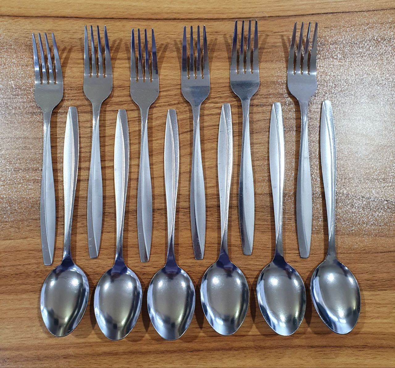 قاشق و چنگال استیل مایتز