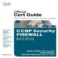خرید و دانلود نسخه کامل کتاب CCNP Security FIREWALL 642-618 Official Cert Guide