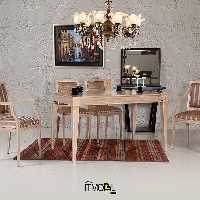 میز ناهارخوری مدل شیسا - با 2 سال ضمانت